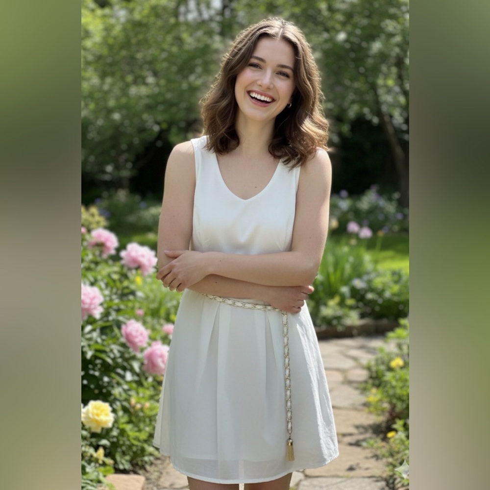 This is a white garment from the Philosophy di Lorenzo Serafini brand,